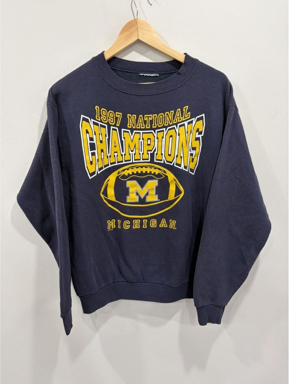 Vintage 1997 Michigan Football Sweater